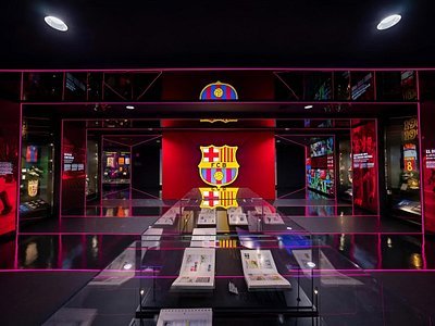 Camp Nou Barcelona Immersive Museum Entry Ticket with Audio Guide